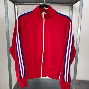 Vintage Crimson track jacket